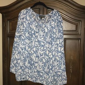 Flowered blouse